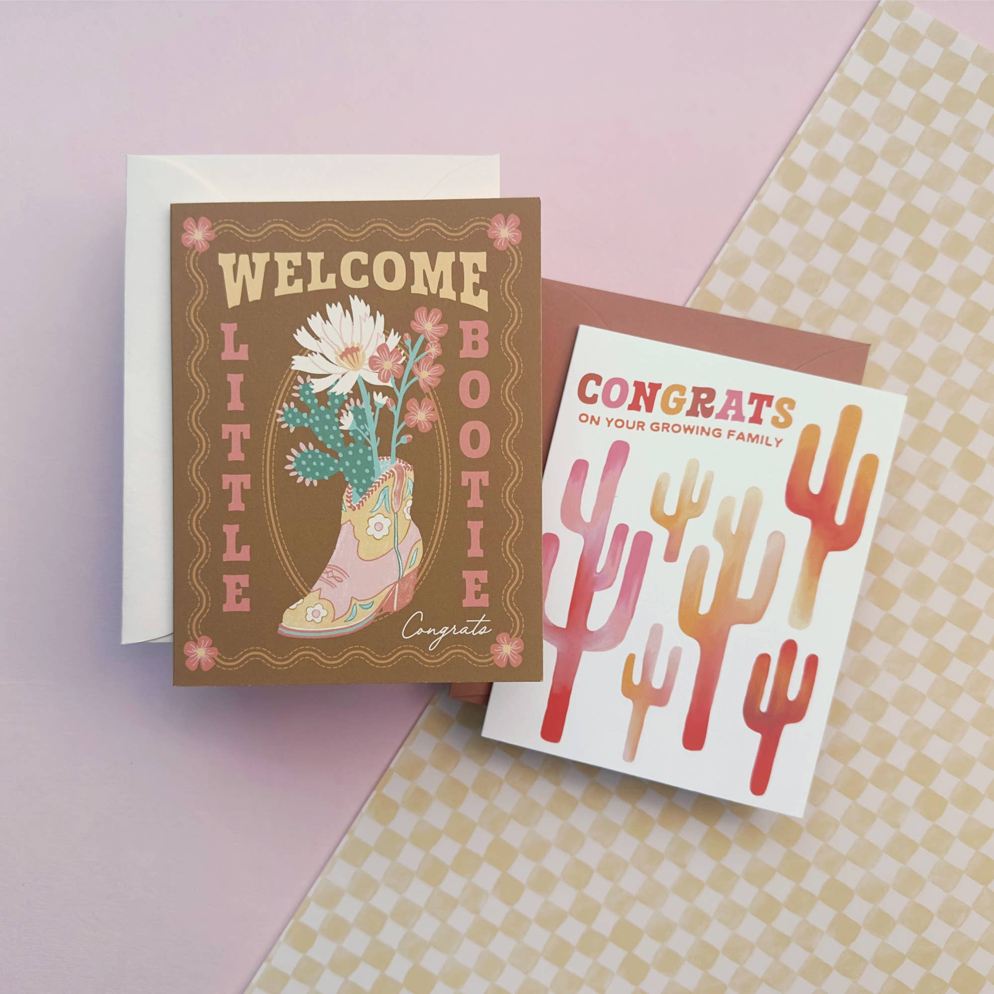 Little Bootie Baby Card