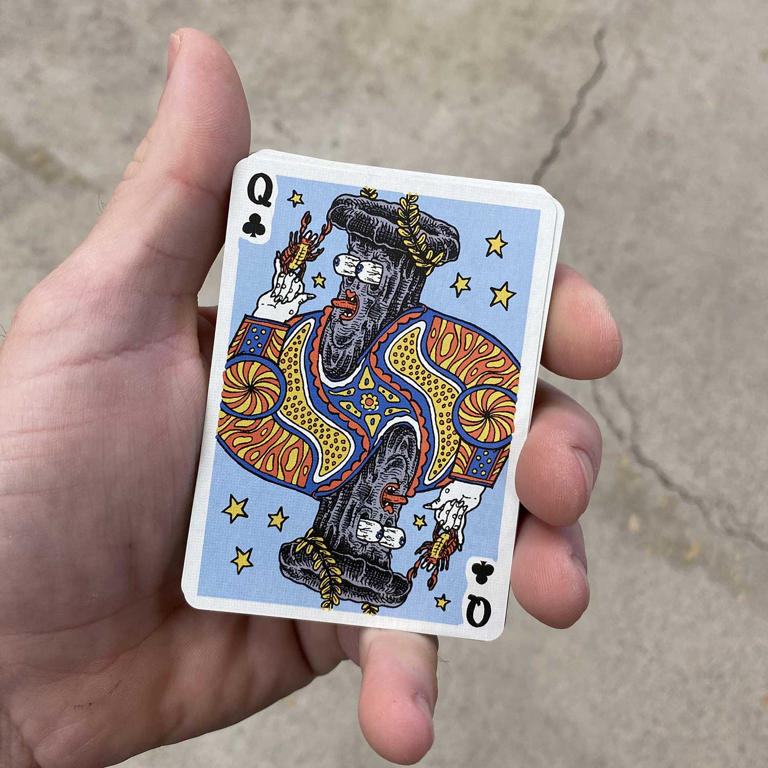 Holy Shrump! Mushroom Playing Cards: SINGLE DECK