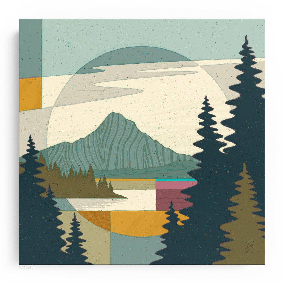 Pnwonderland: Hood - WHLSL Print: Unframed / 12x12 / Bamboo Paper
