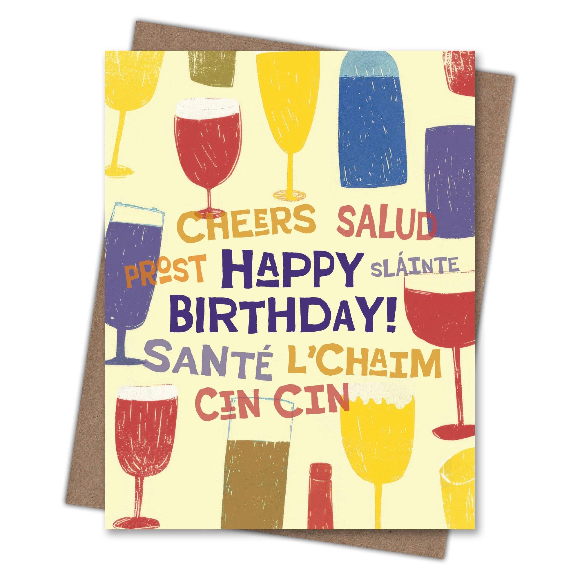Cheers Birthday Card