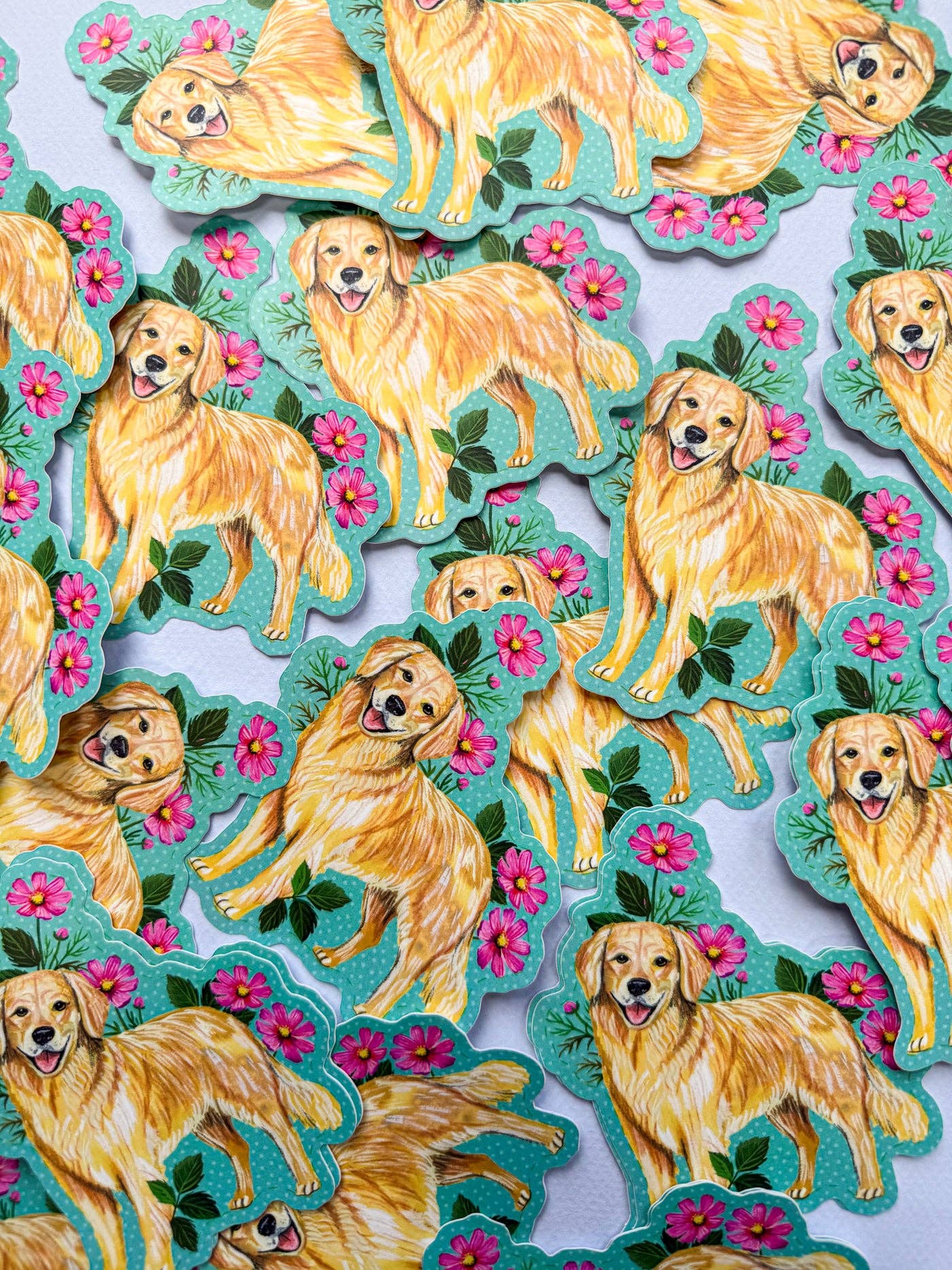 Golden Retriever Sticker