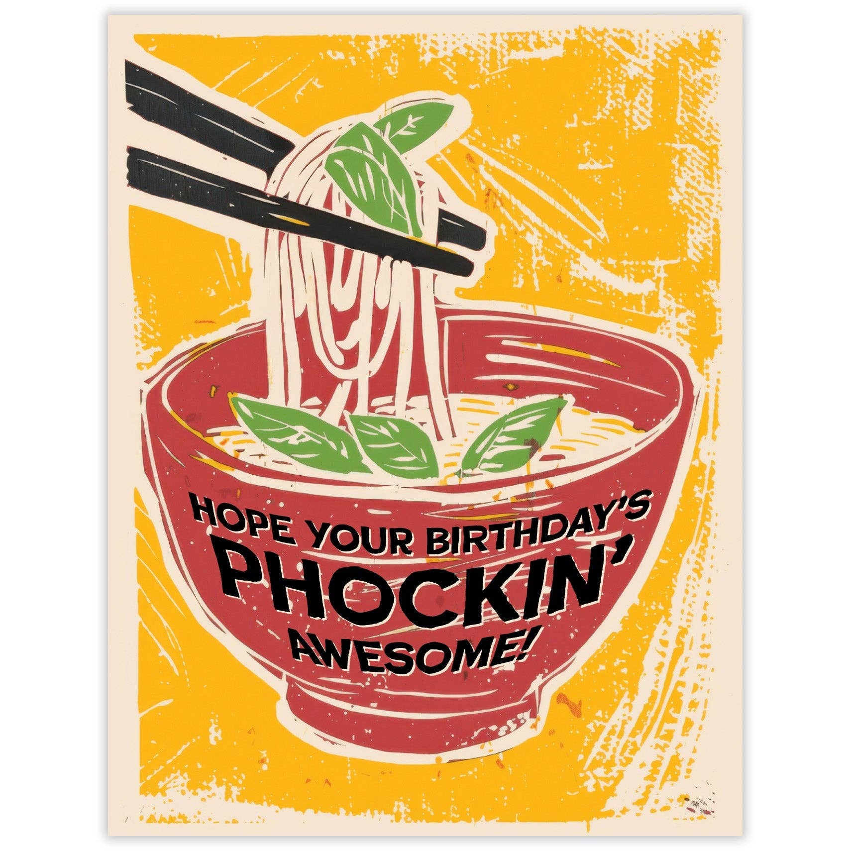 Pho Birthday Card