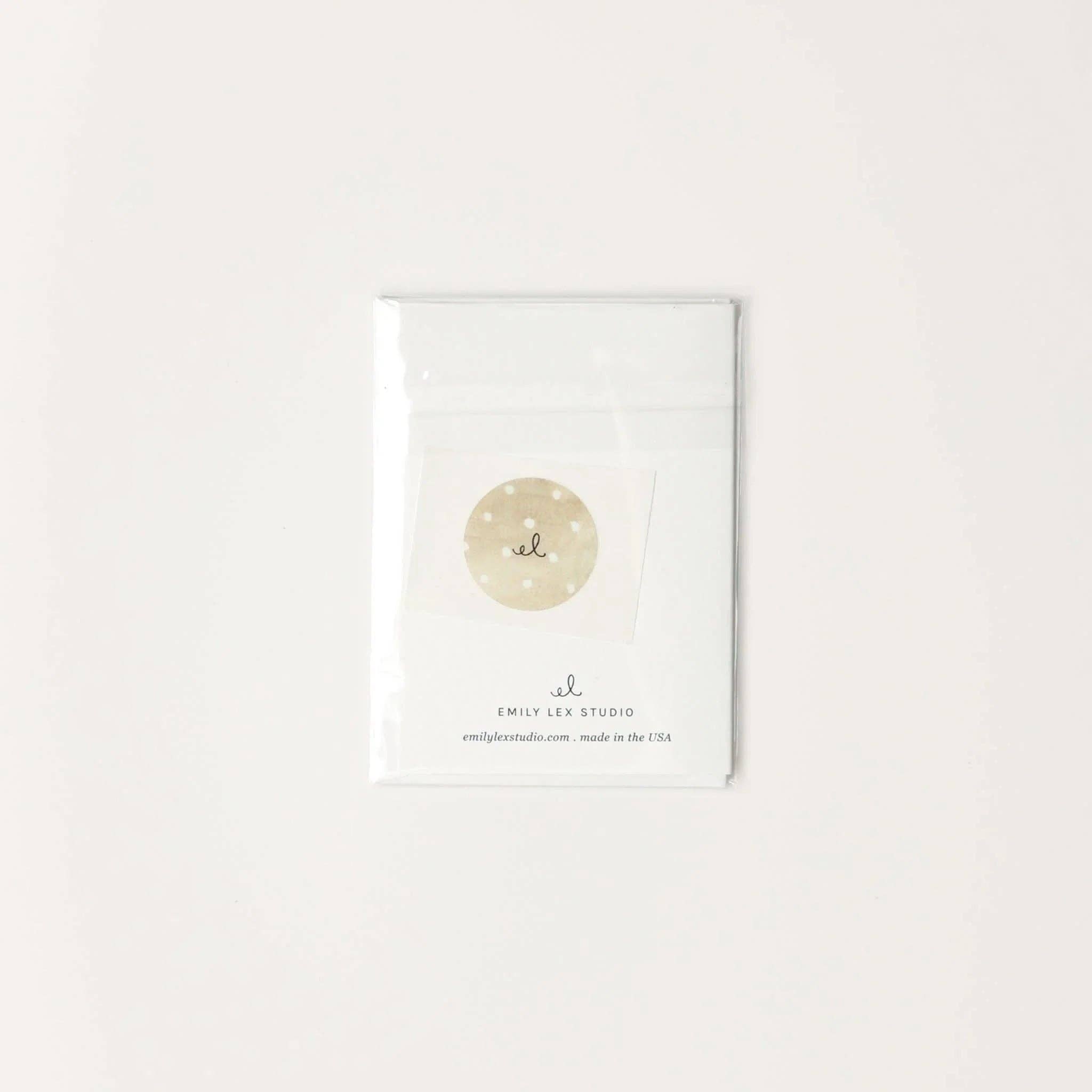 Cake mini enclosure notecard