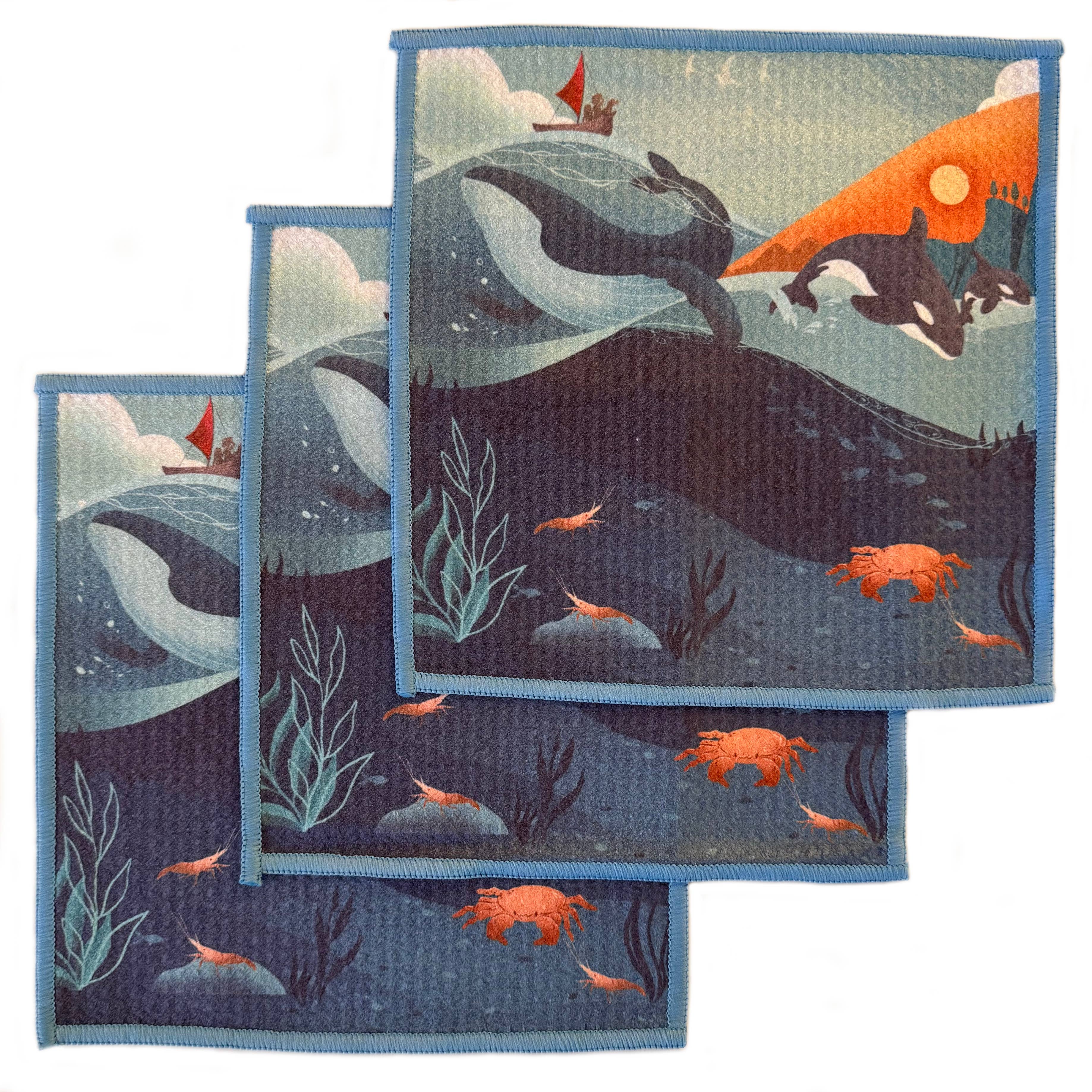 PNW Dish/Wash Cloth - 3 Pack