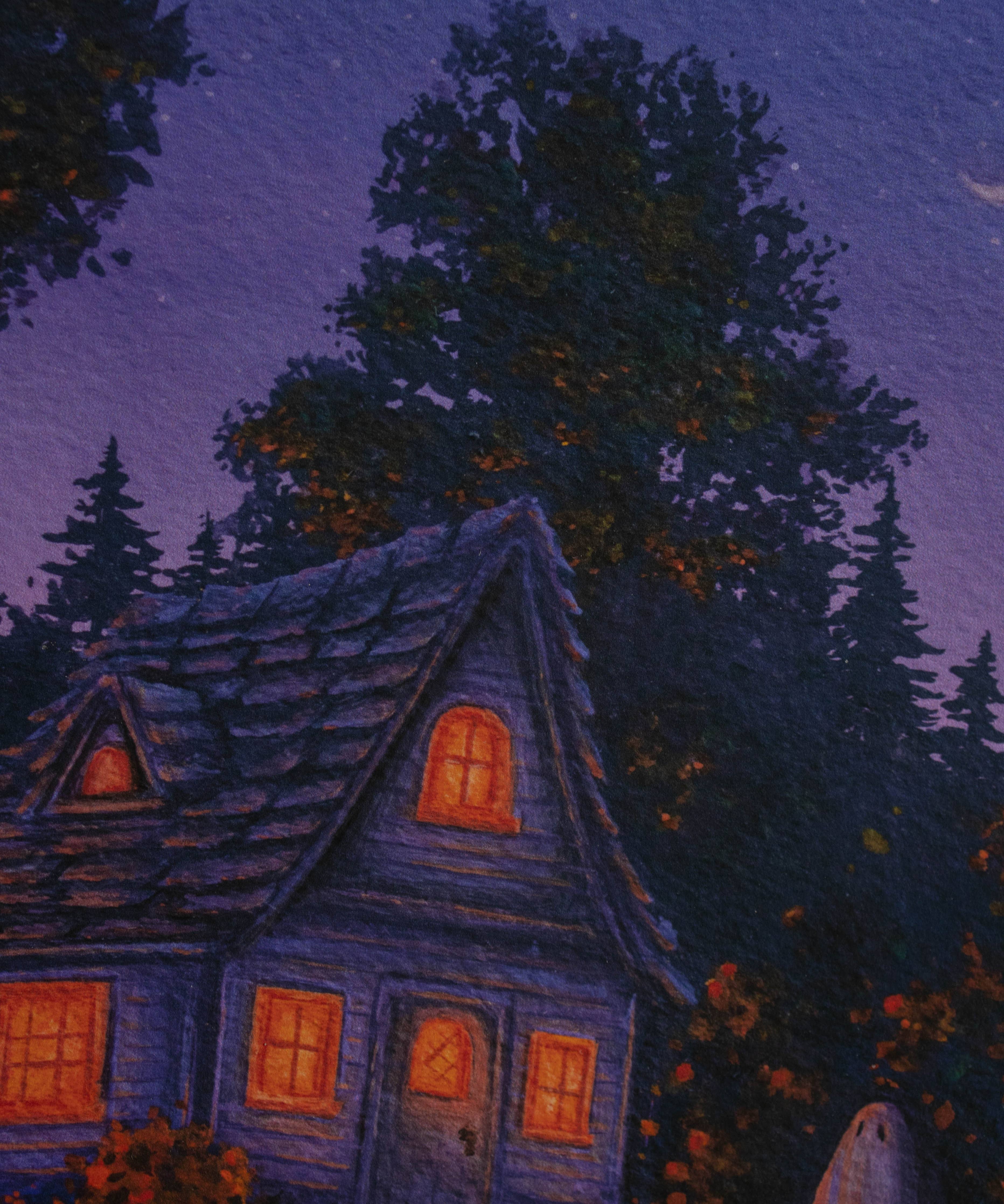 "Autumn Dusk" | Fine Art Print: 5x7