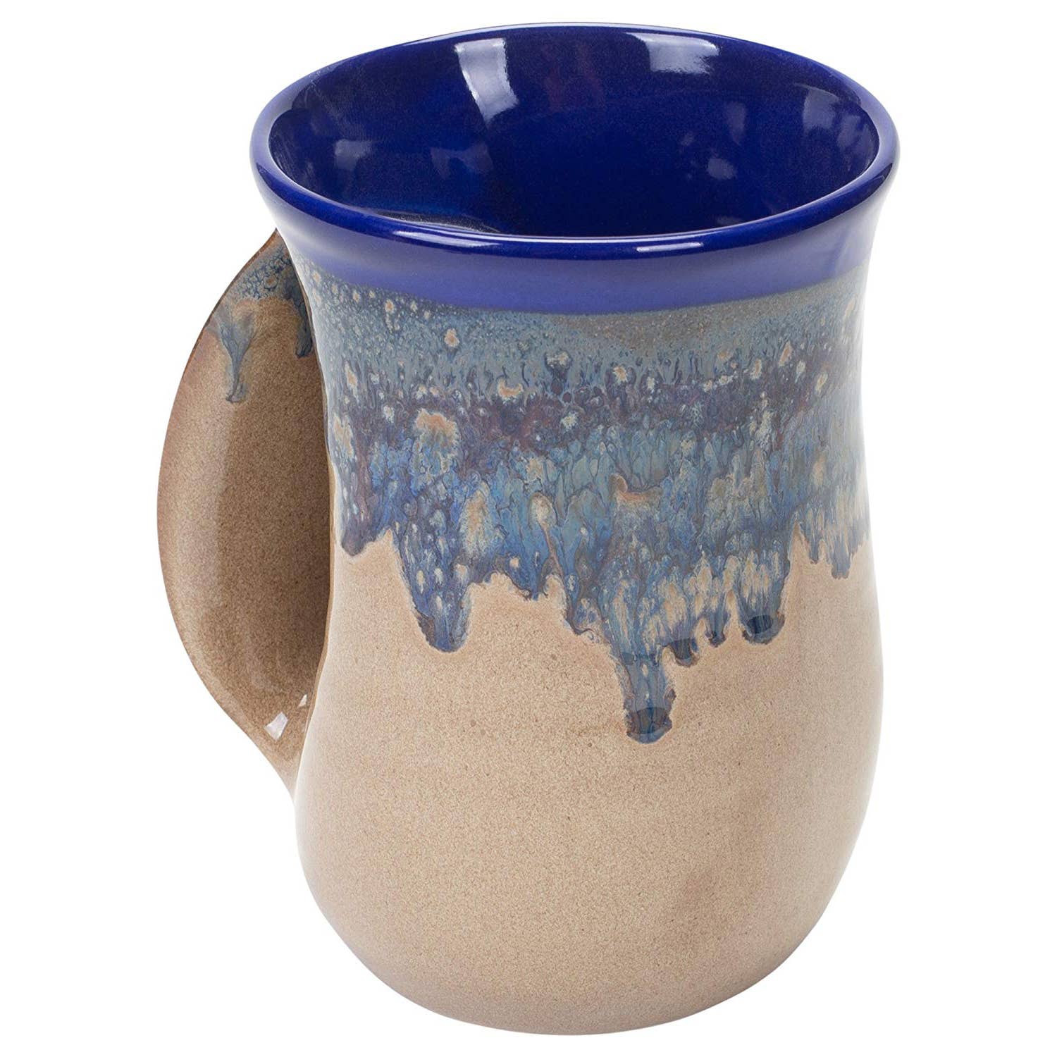 The Original Handwarmer Mug: Grasslands / Left Hand