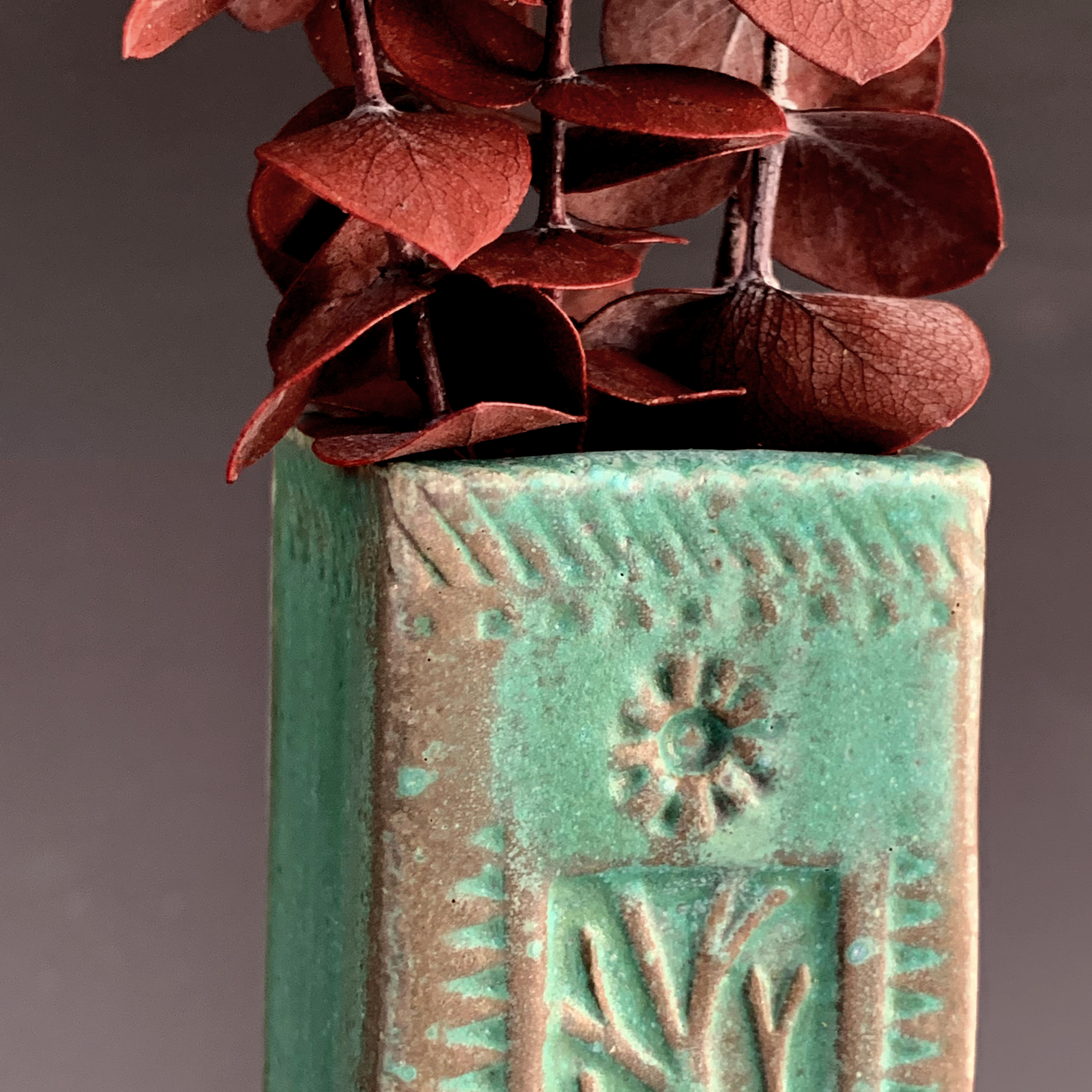 SHW - Short Wall Vase: Gray