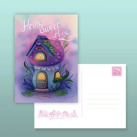 Nimasprout Home Sweet Home - Postcard