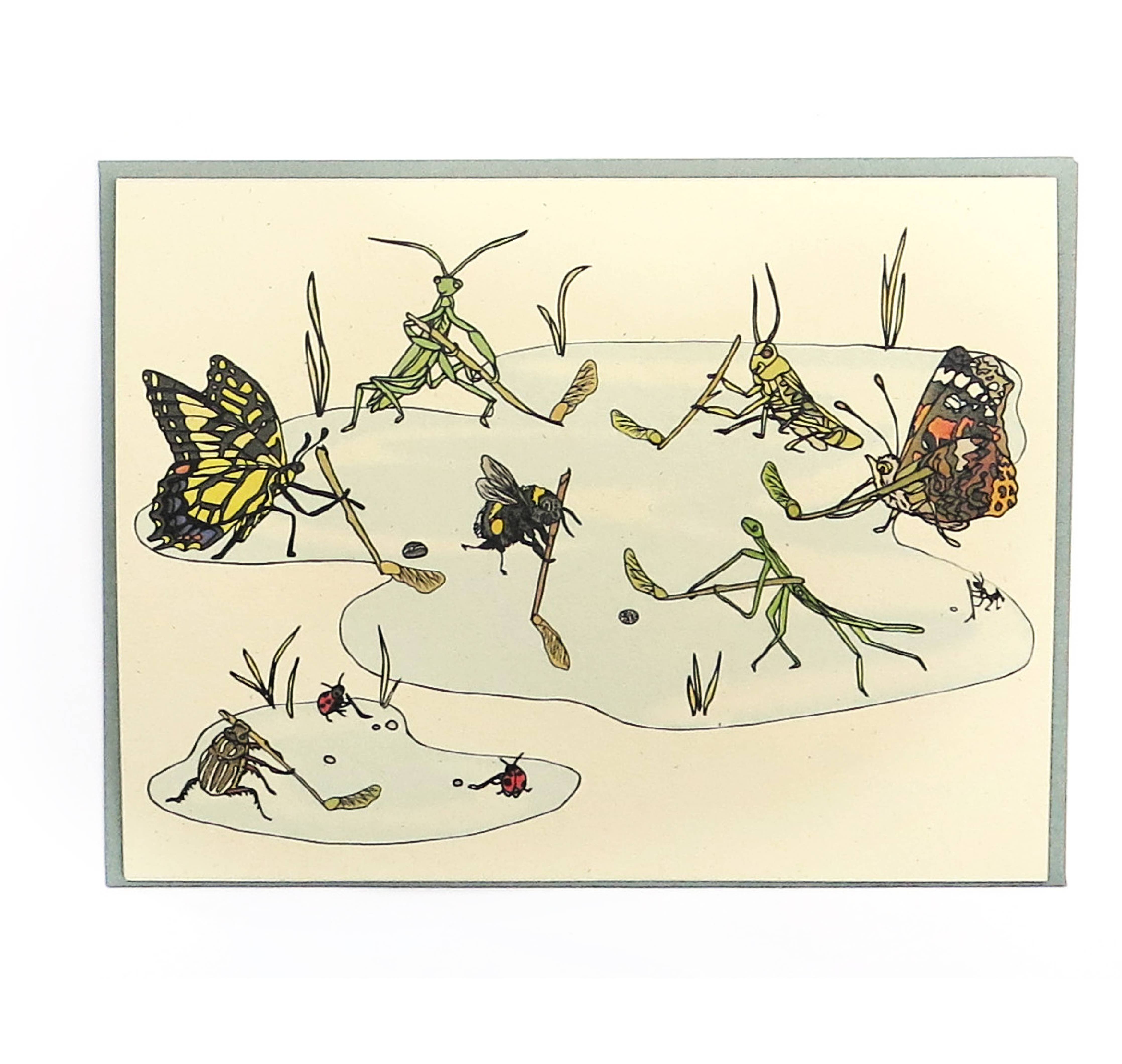Bug Hockey Card