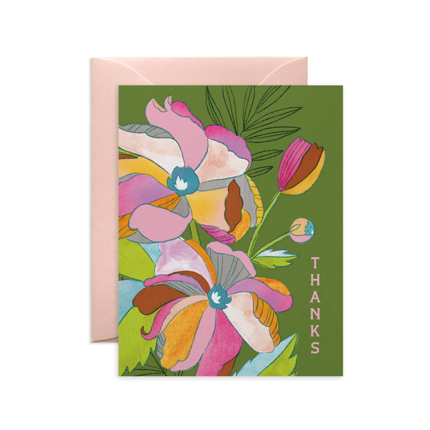 Floral Dream Thank You Card