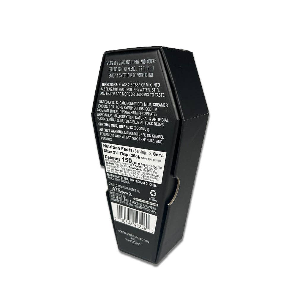 Coffin Café Vampuccino Blue Hot Chocolate (3oz Coffins)