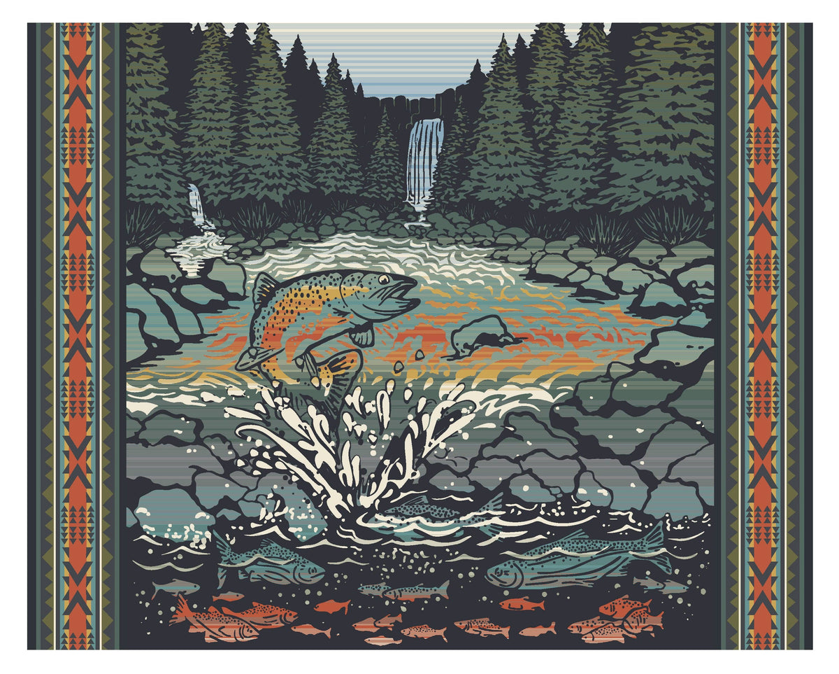 Pendleton Salmon Falls 1000-Piece Puzzle