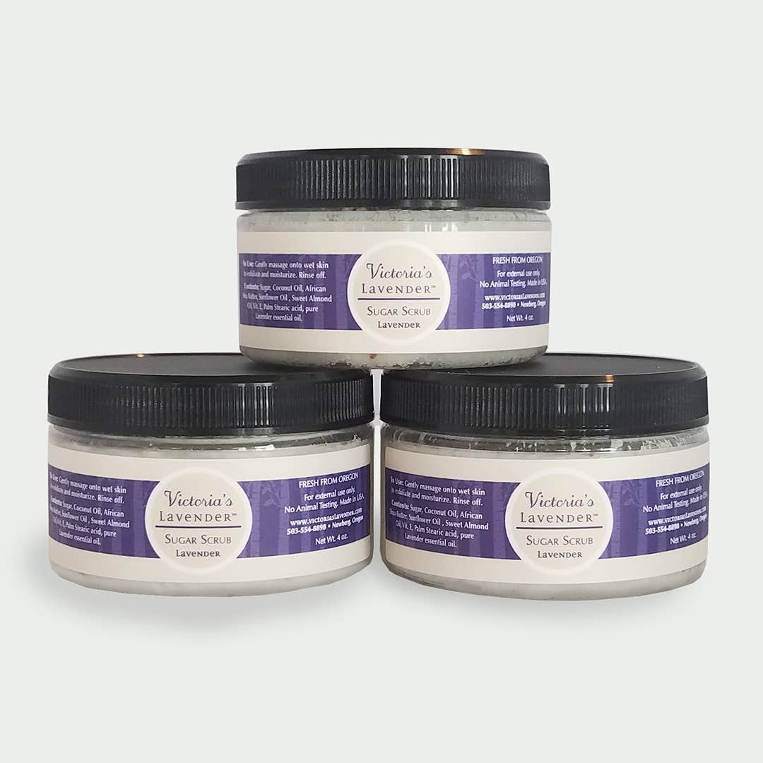 Sugar Scrub-Lavender: 4.5oz