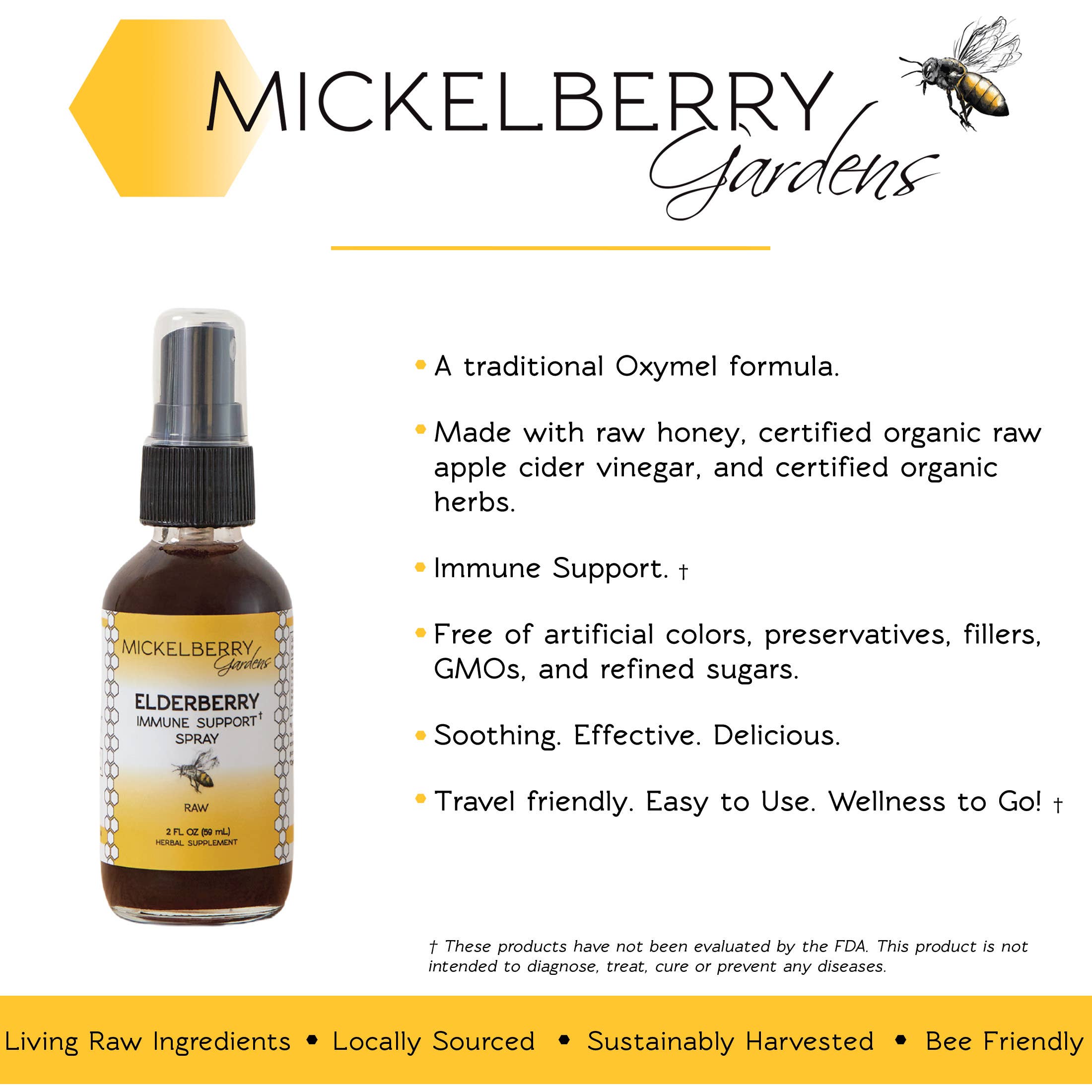 Elderberry Immune Support Spray — on the go wellness support