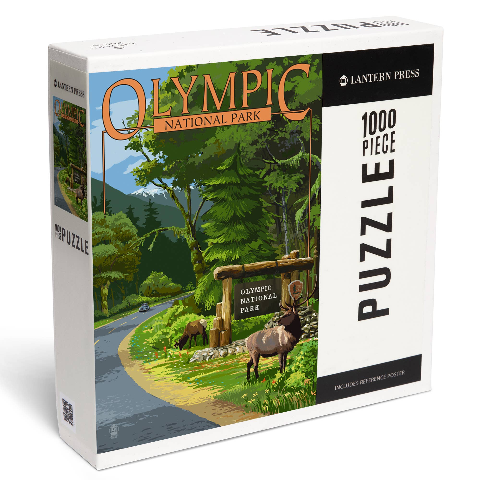 1000 PIECE PUZZLE Olympic National Park, Washington Elk