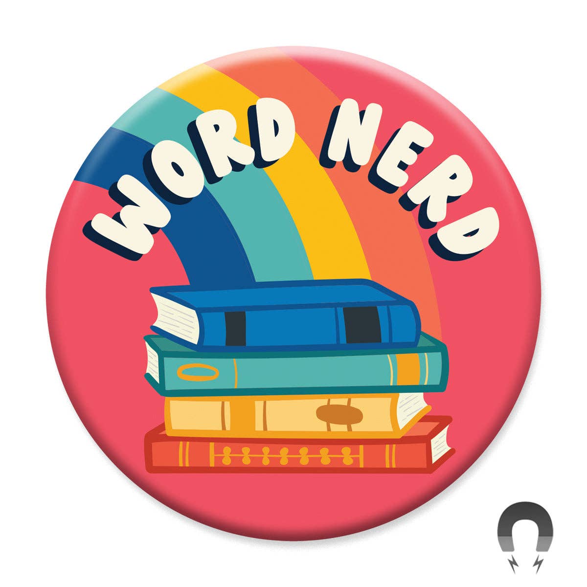 Word Nerd Big Magnet