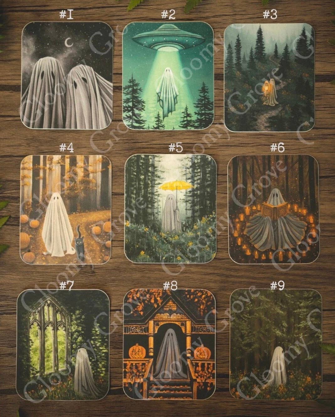 Ghost Stickers: 30