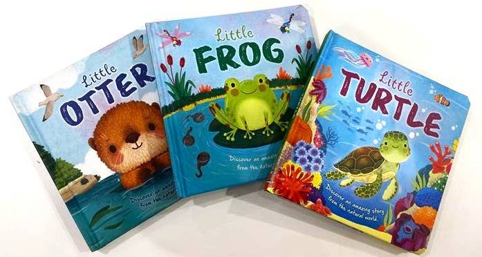Nature Stories: Little Otter-Discover an Amazing Story from the Natural World by IglooBooks: Board Books; 24 pages / English