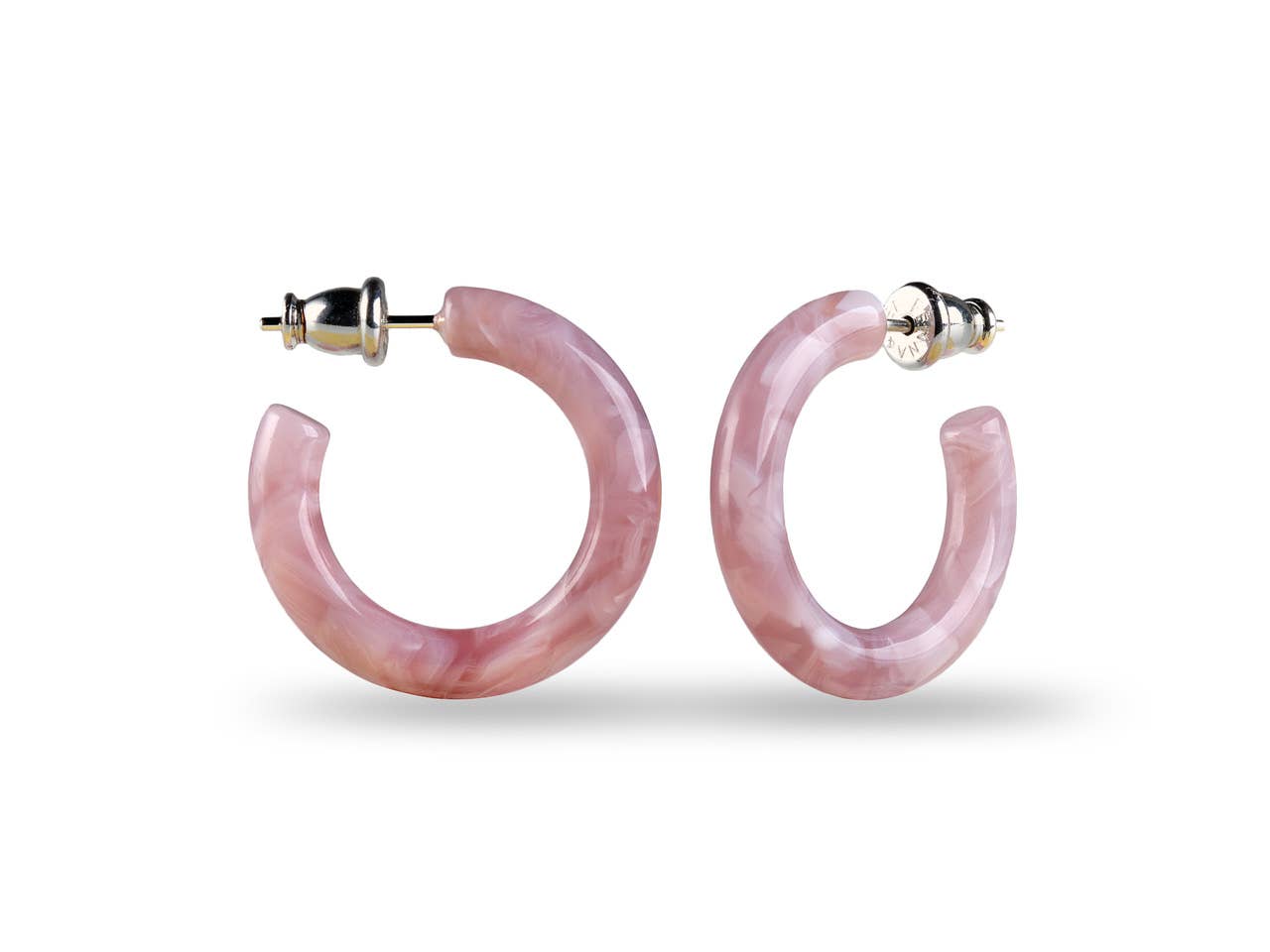 Ultra Mini Hoop Collection | Small Acetate Hoops: Lavender
