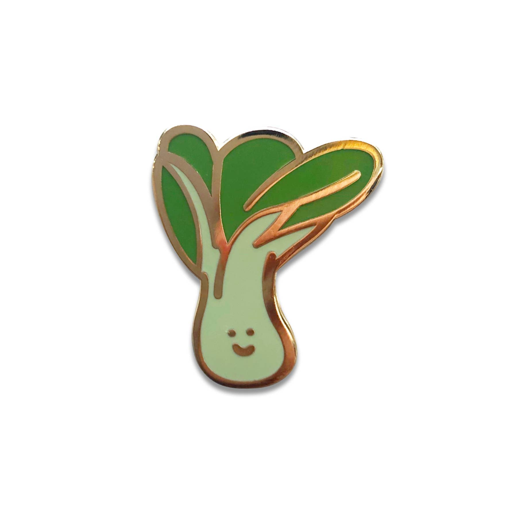 Bok Choy Buddy Enamel Pin