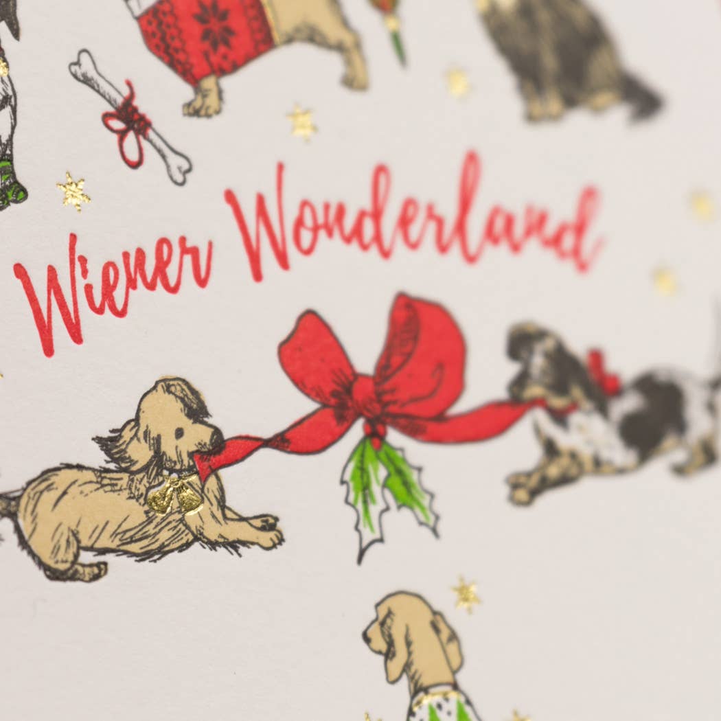 Wiener Wonderland Card: Single Card