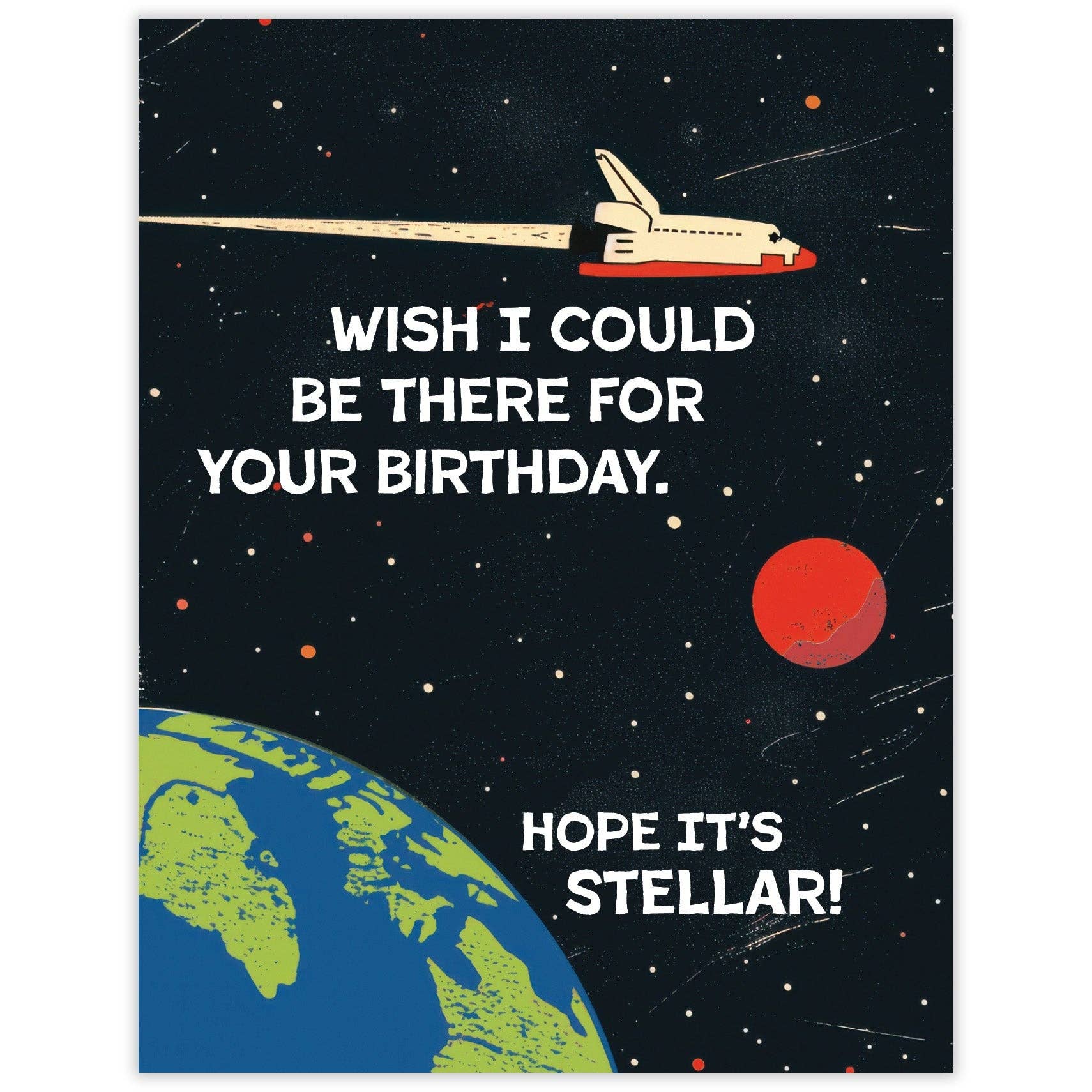 Stellar Birthday Card