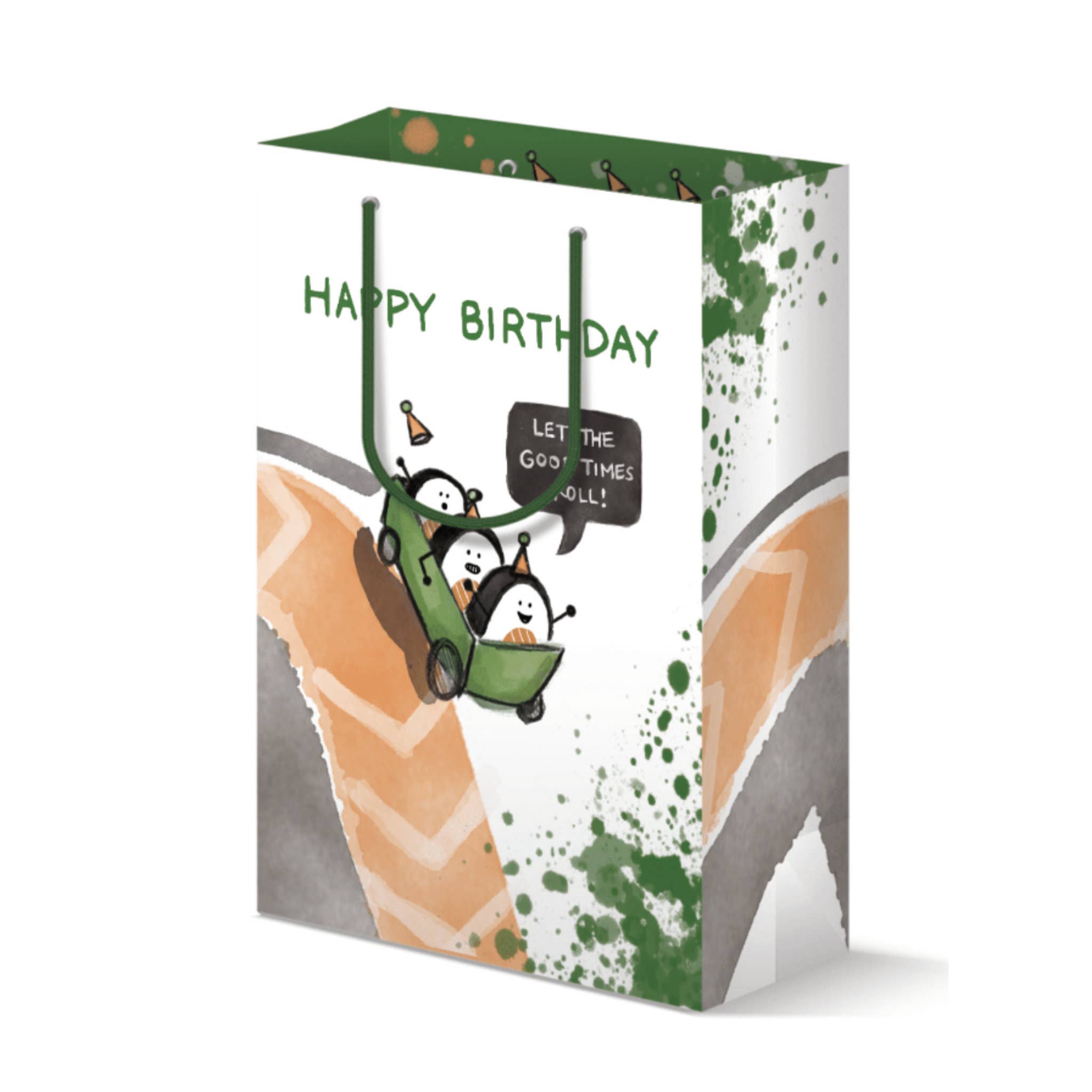 Birthday Rollercoaster Medium Bag