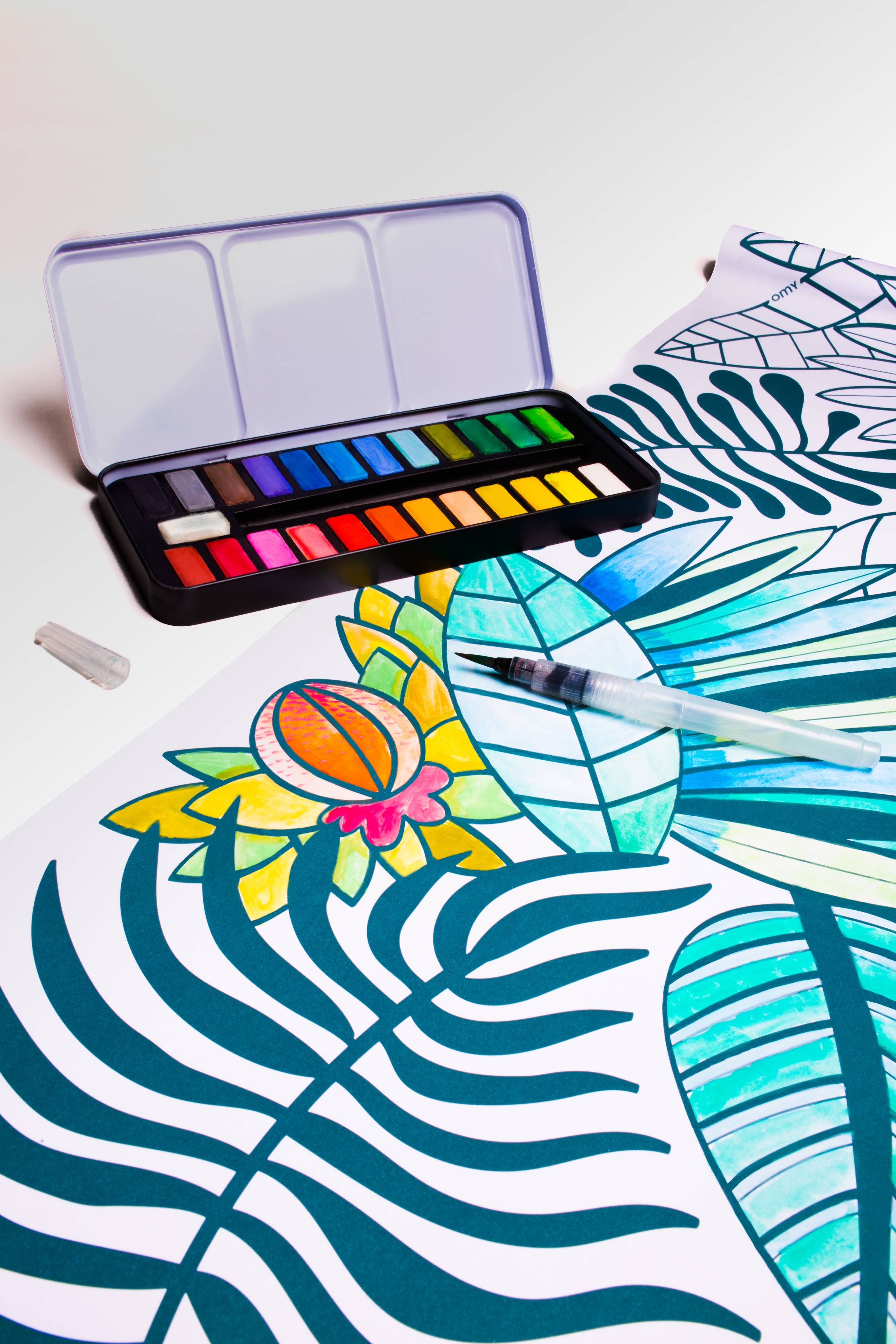 OMY Watercolor Paint Set