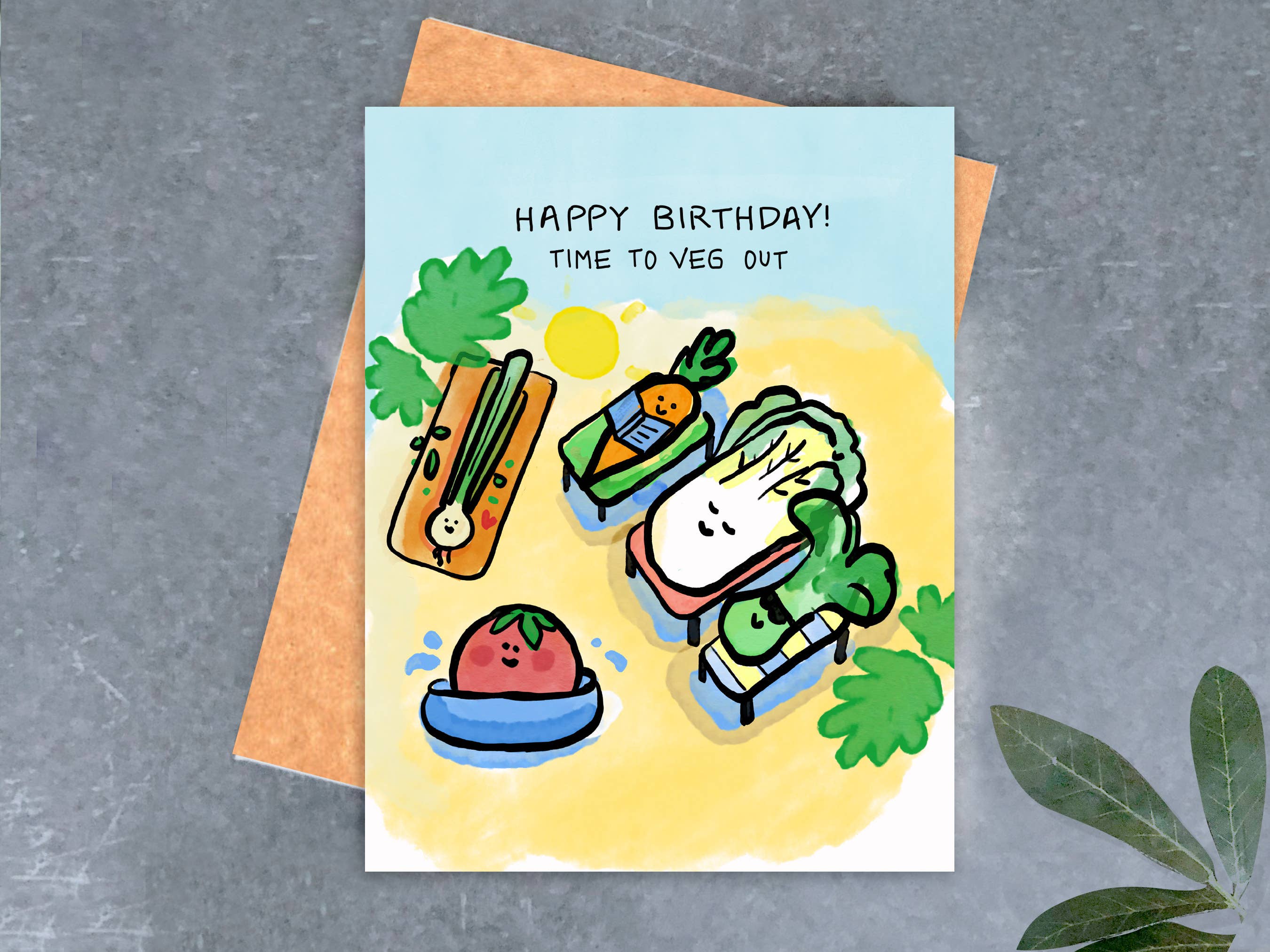 Veg Out Card