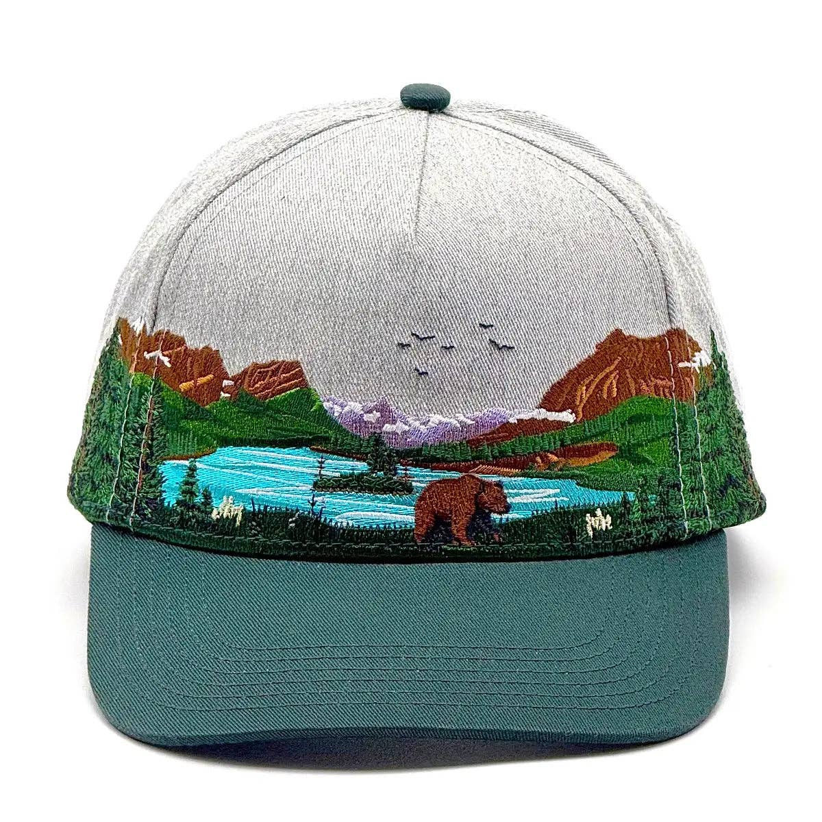 Embroidered Glacier National Park Hat - 100% of profits donated to National Parks