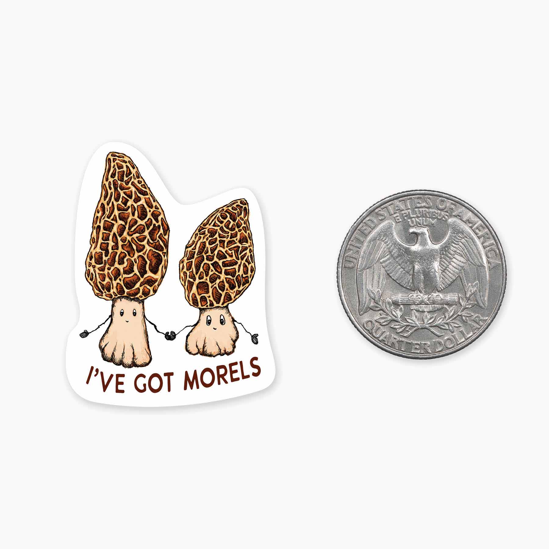 Morels - Mini Sticker: No Barcode