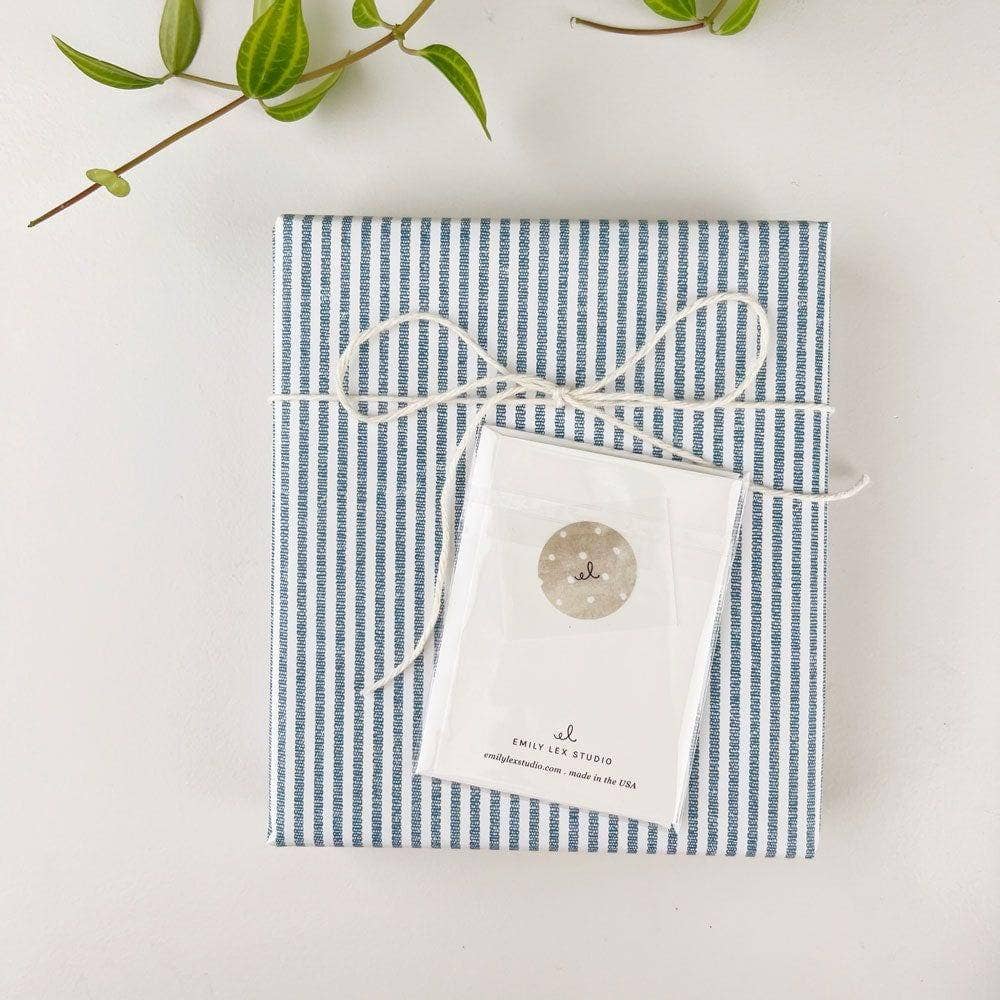 Octopus seaside mini enclosure notecard