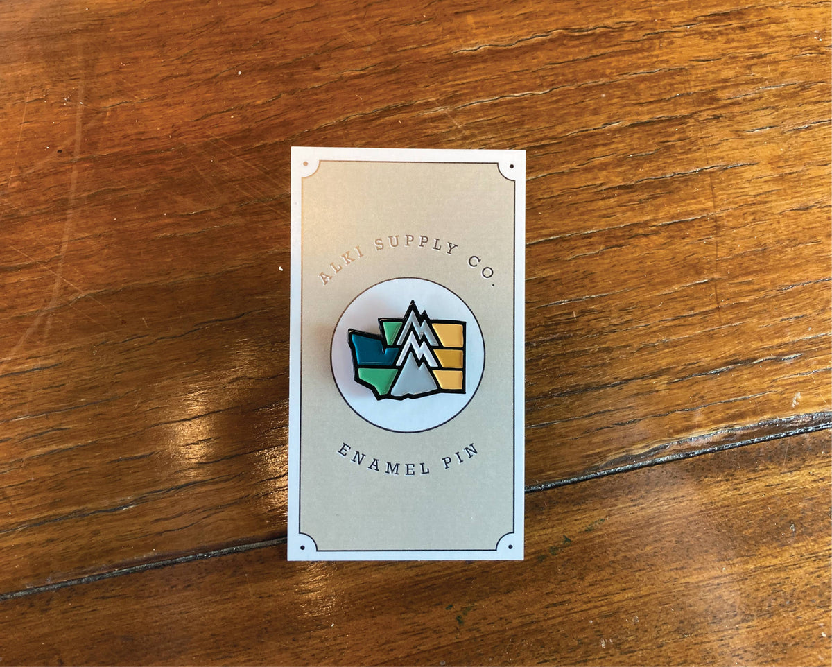 Washington Enamel Pin - PNW Pin
