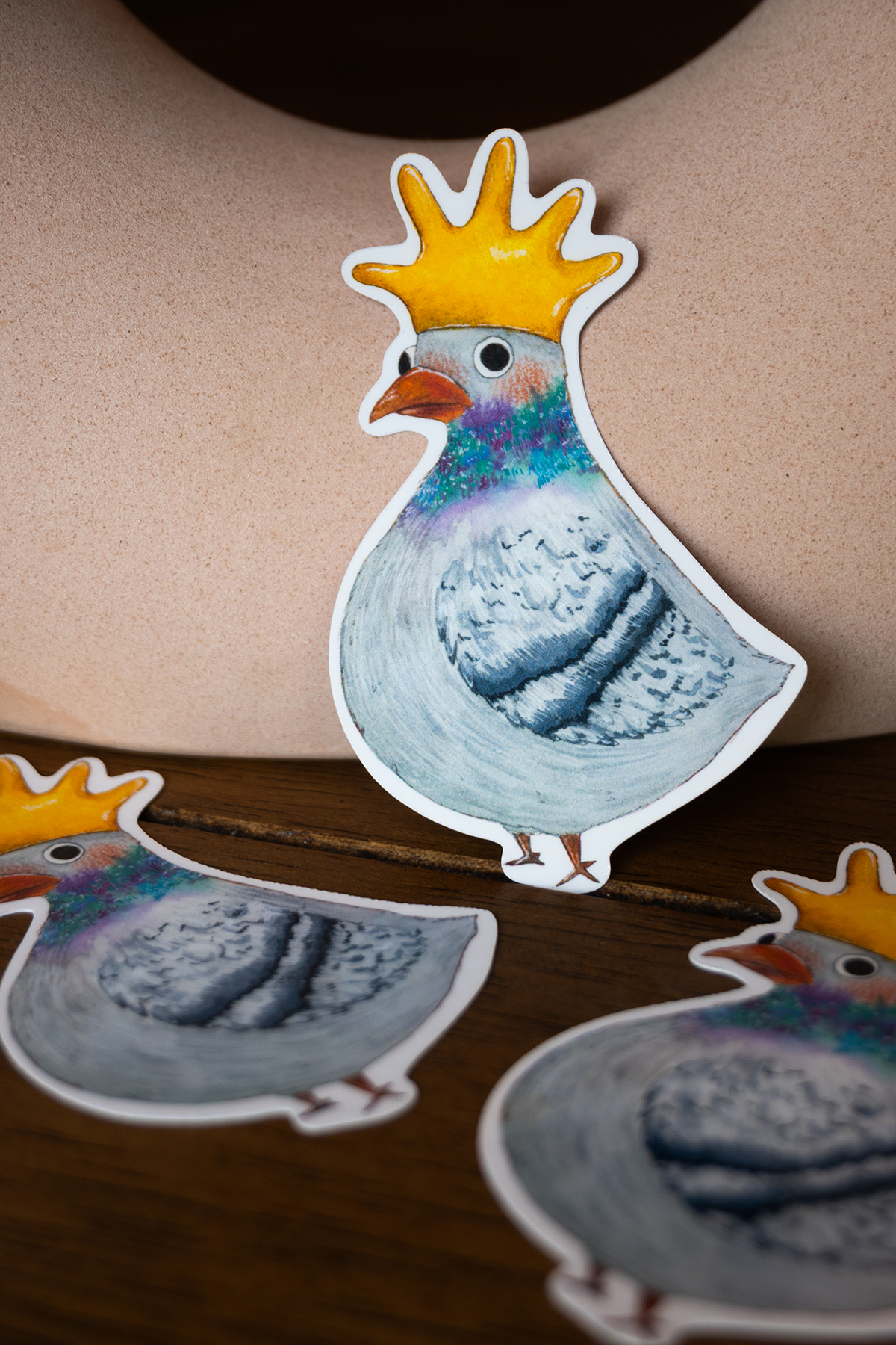 Pigeon Glove - Sticker