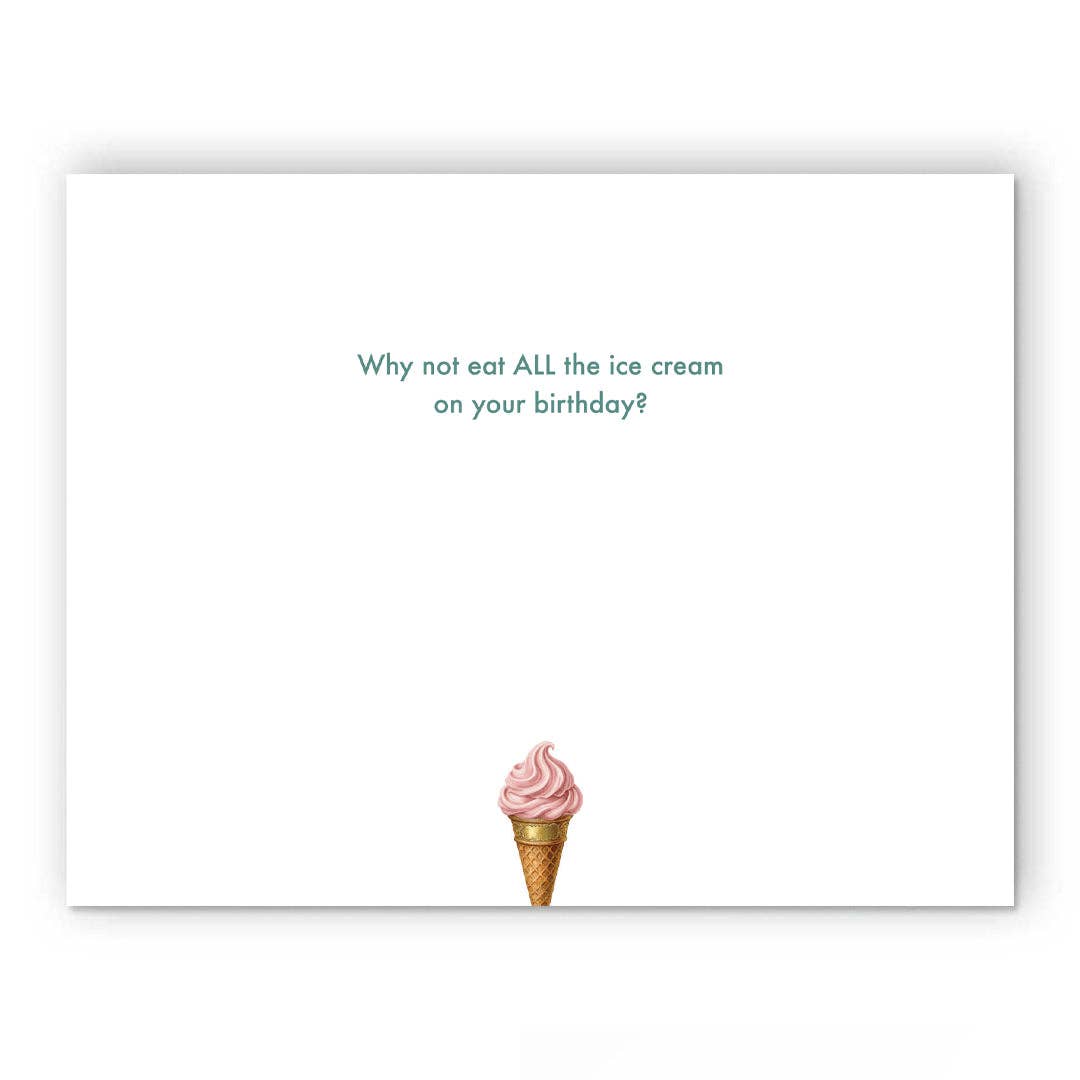 Yolo Cat Birthday Greeting Card