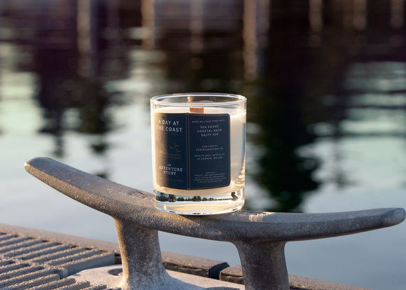 A Day at the Coast Candle