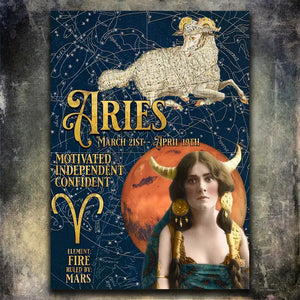 Aries Greeting Card
