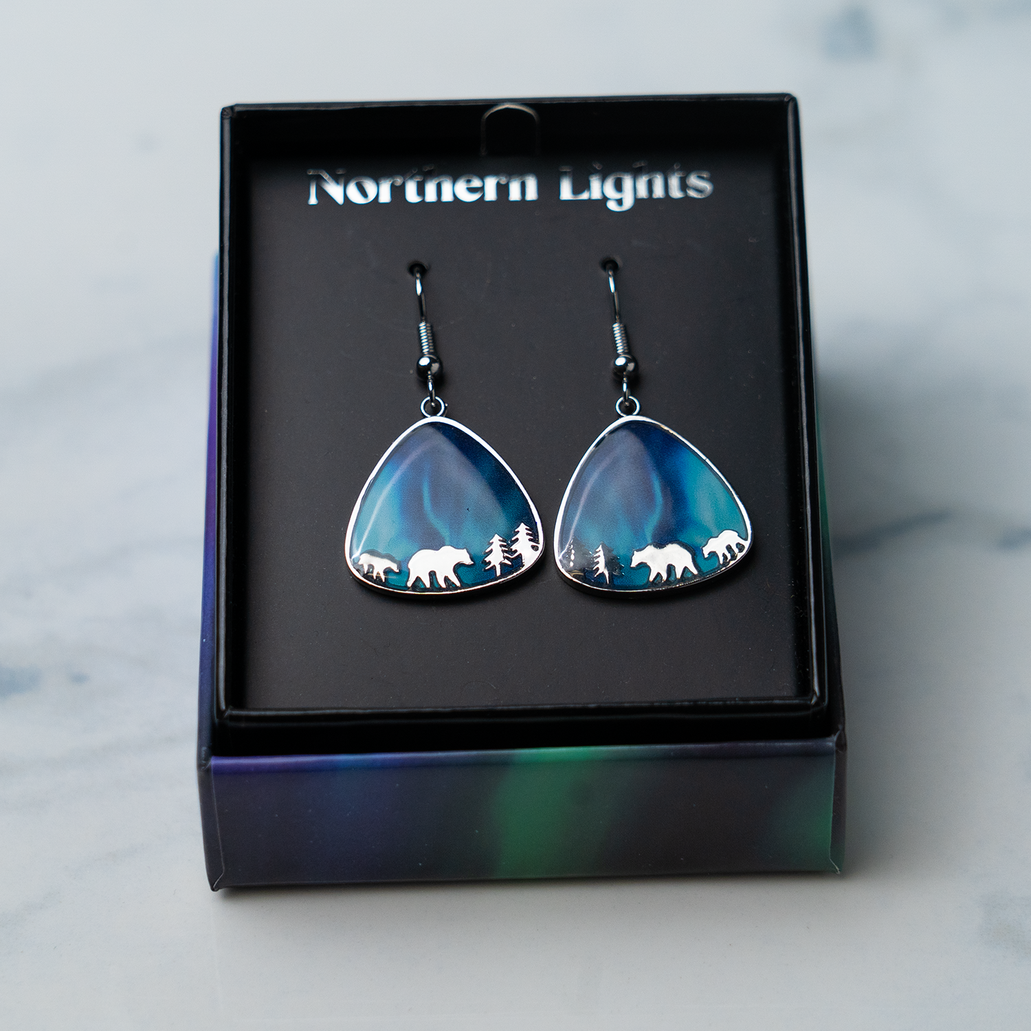 Aurora Bear Earrings