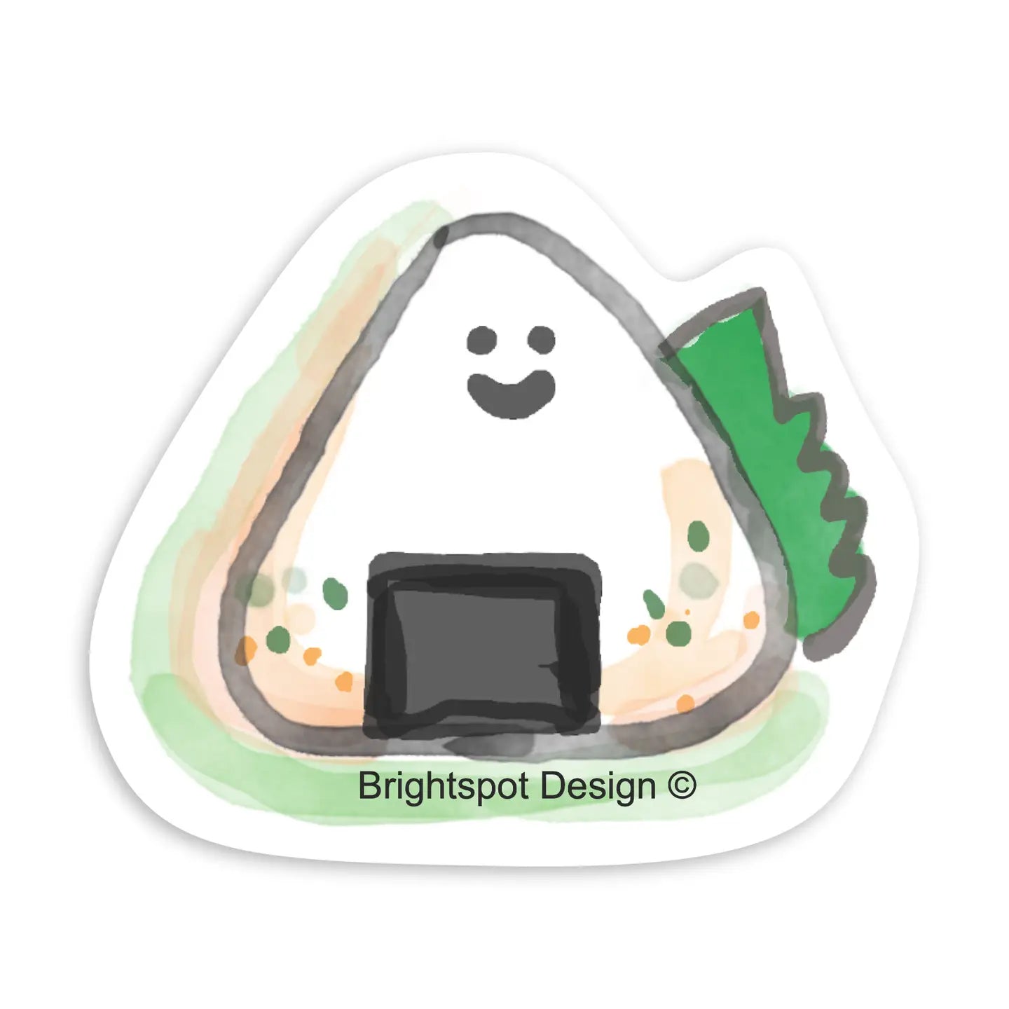 Onigiri Ball Sticker