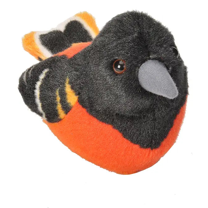 Audubon Ii Baltimore Oriole Stuffed Animal W Sound 5.5
