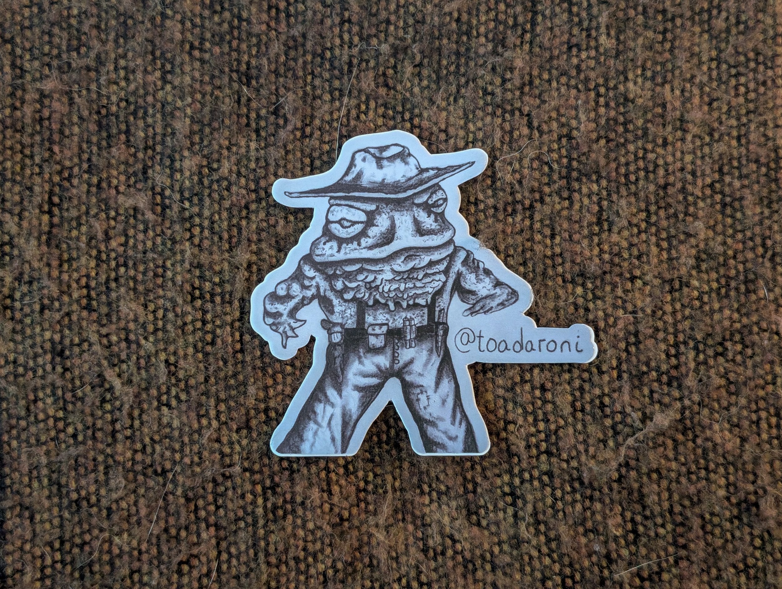 Bandito Toad Sticker