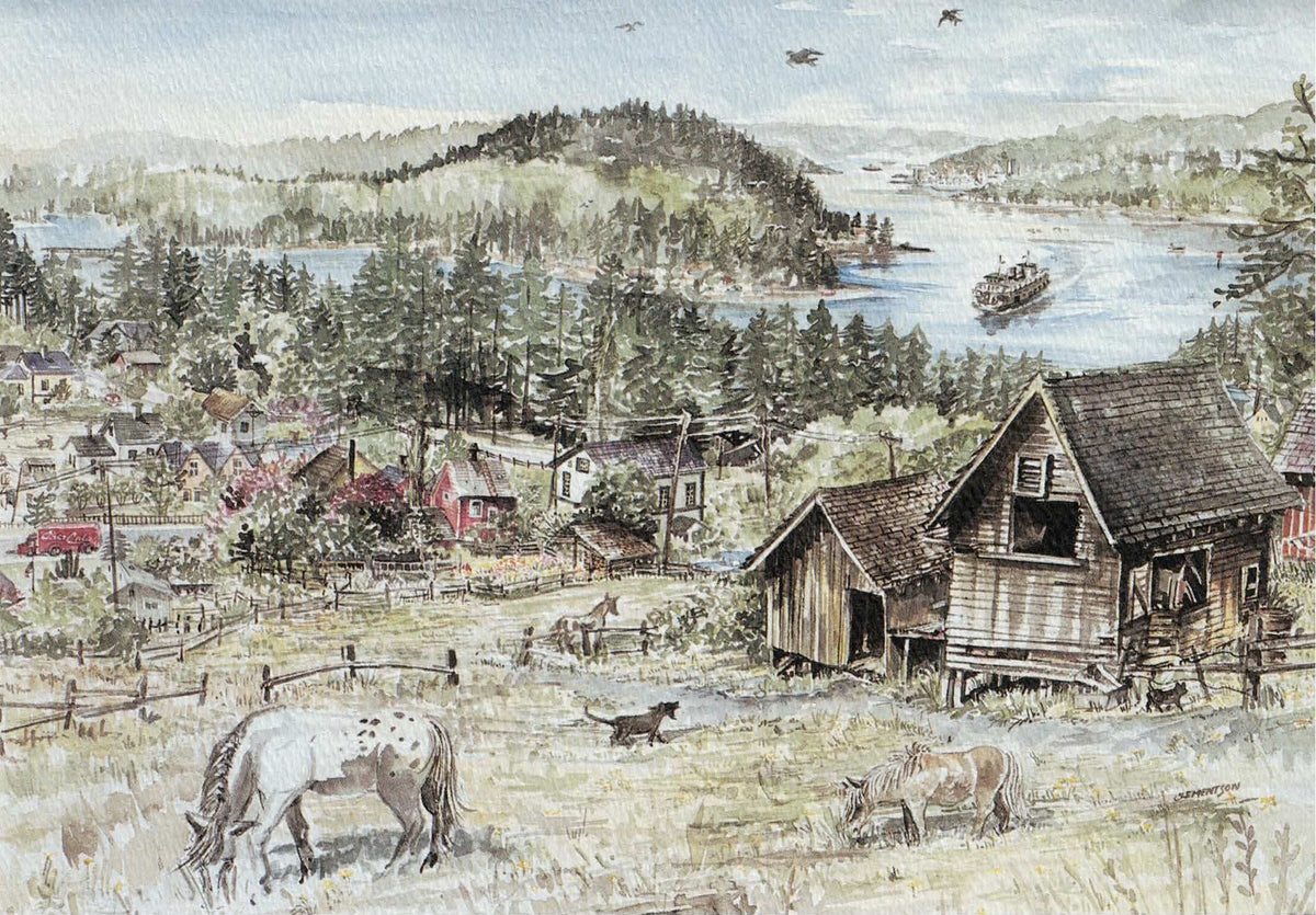 Blakely Village on Bainbridge Island Card