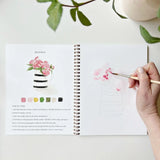 Bouquet Watercolor Workbook