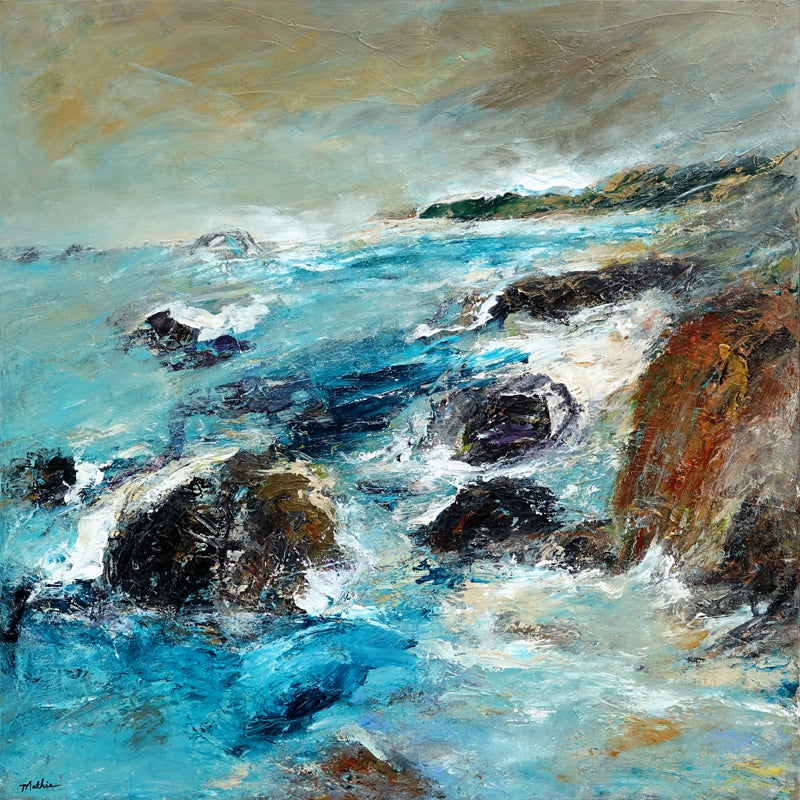 "Breathe in that Saltwater Air" - Christopher Mathie Fine Art