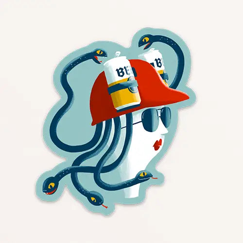 Brewdusa Sticker