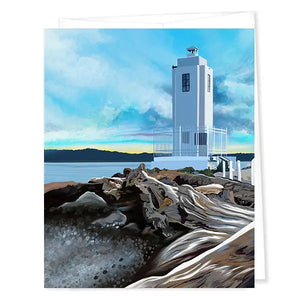 Brown Point Lighthouse Greeting Card