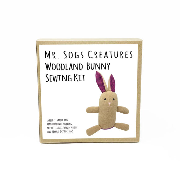 Woodland Creature DIY Sewing Kit Bunny
