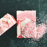 Candy Cane -Olive Oil Soap