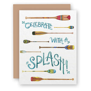 Celebrate with a Splash Birthday Card