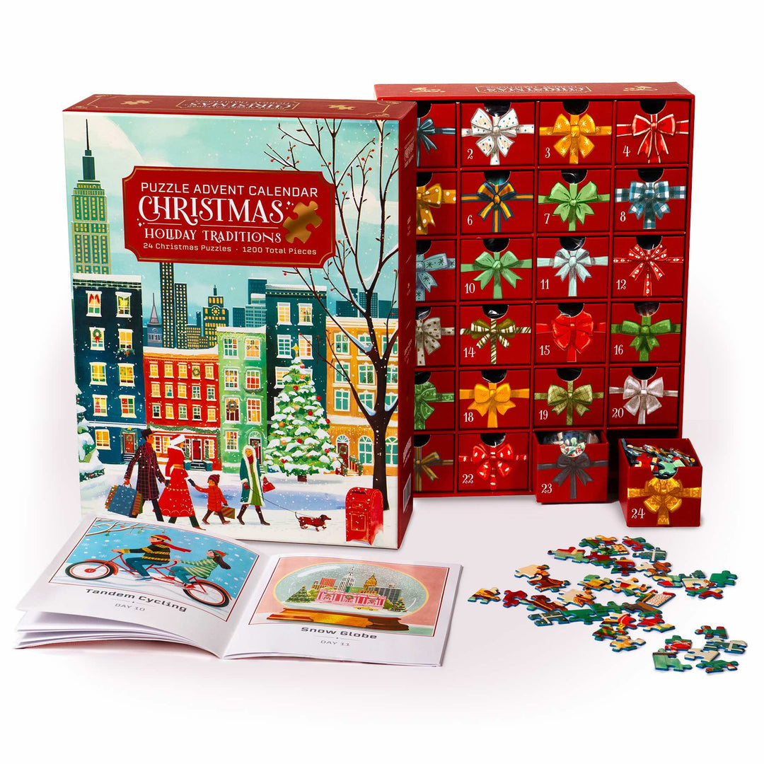 The Christmas Holiday Traditions Puzzle Advent Calendar